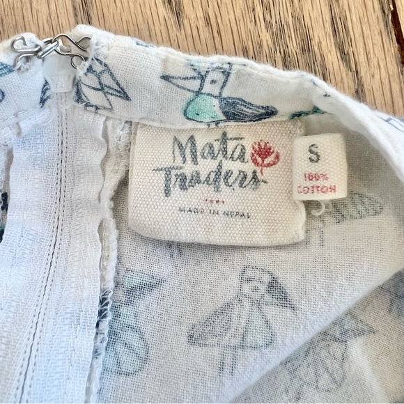 Mara Traders Dilly Dally Bird Printed Fit & Flare Dress with Pockets Size Small - Picture 14 of 15